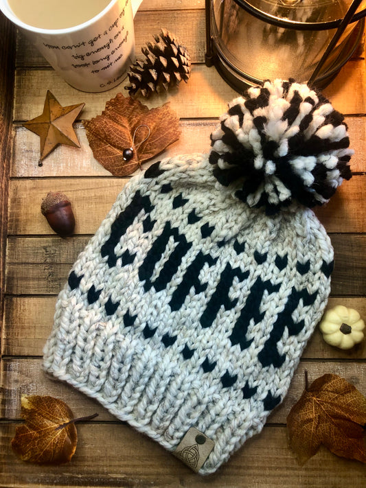 Wool Blend Coffee Beanie