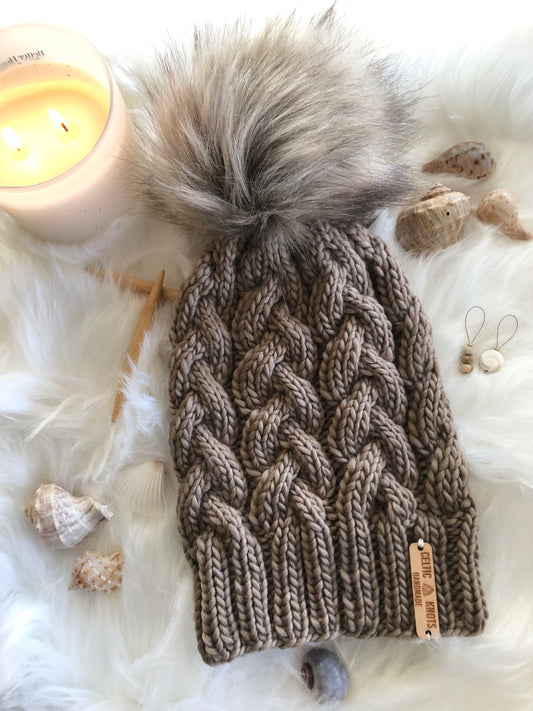 Luxury Lightweight Cable Beanie