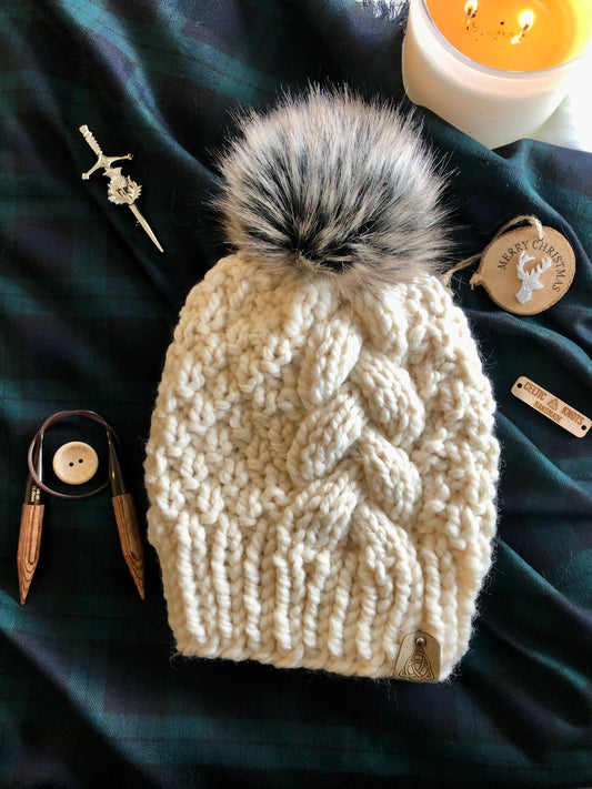 Wool Blend Marie Beanie