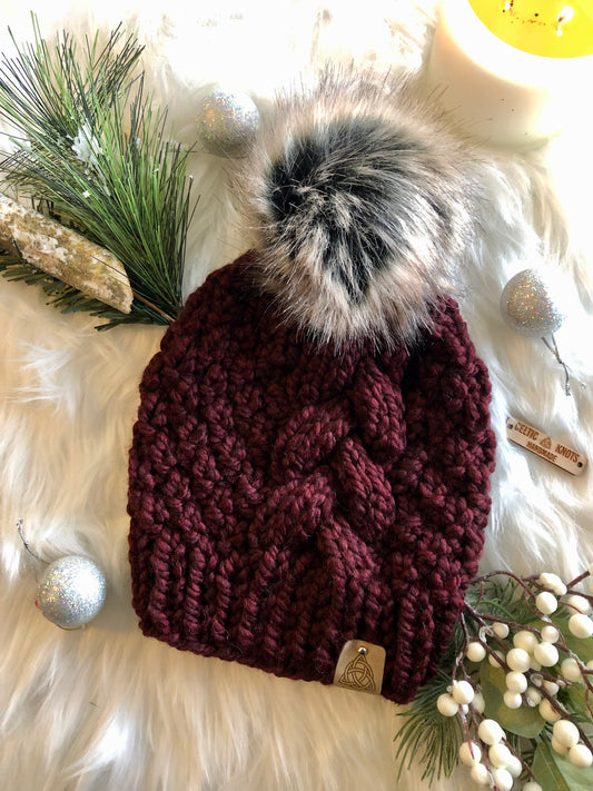 Wool Blend Marie Beanie