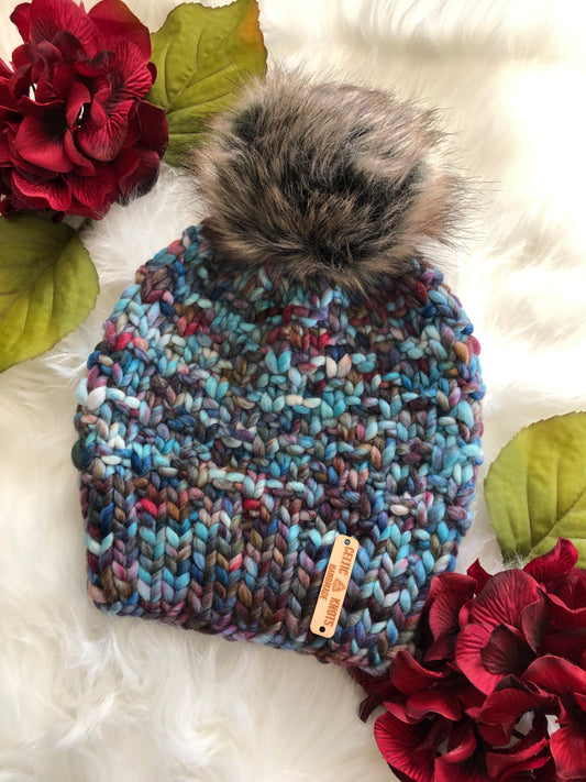 Luxury Line Lake Effect Beanie